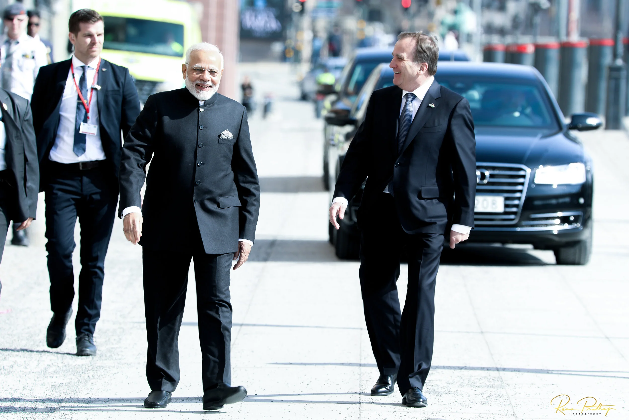 24.Stefan Lövan Narendra Modi Walk.jpg