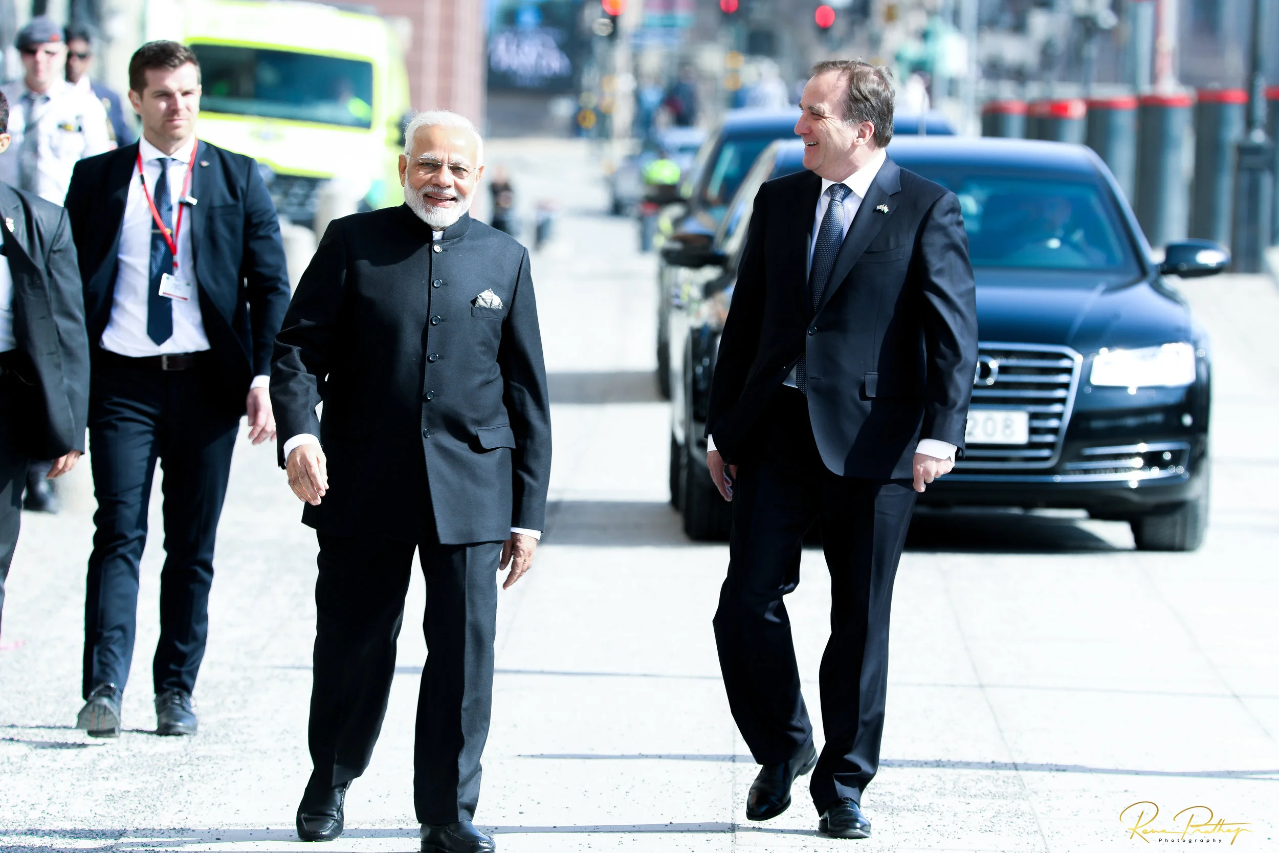 25.Stefan Lövan Narendra Modi Walk.jpg
