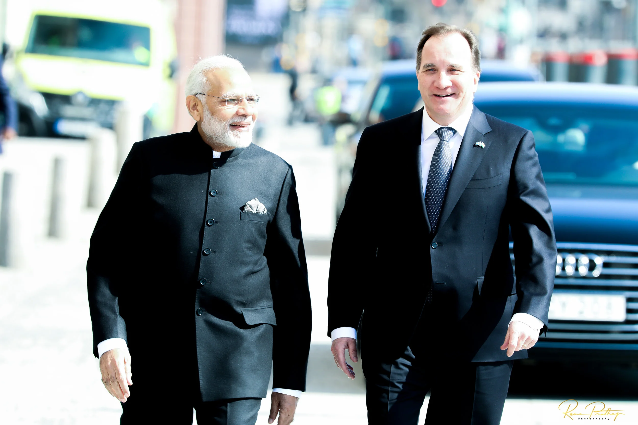 27.Stefan Lövan Narendra Modi Walk.jpg