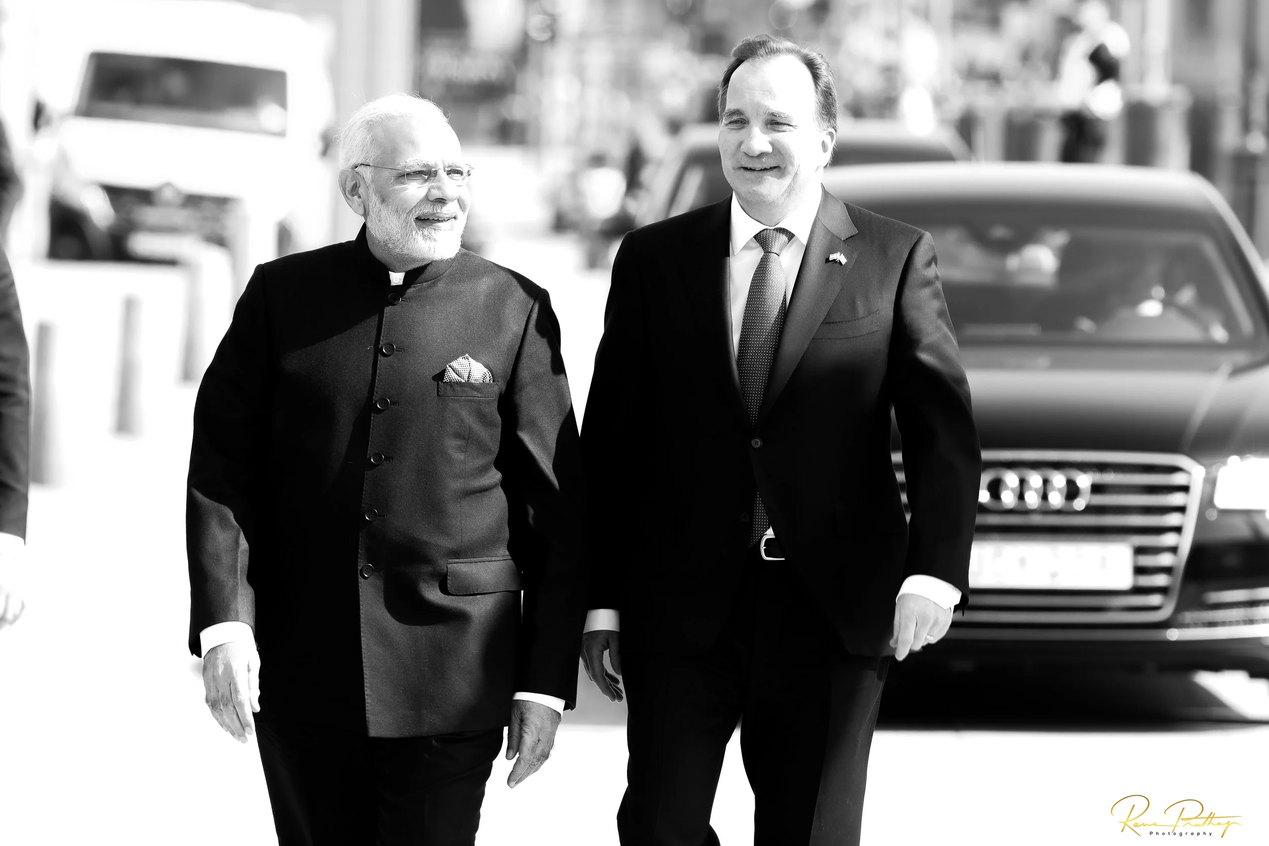 28.Stefan Lövan Narendra Modi Walk.jpg
