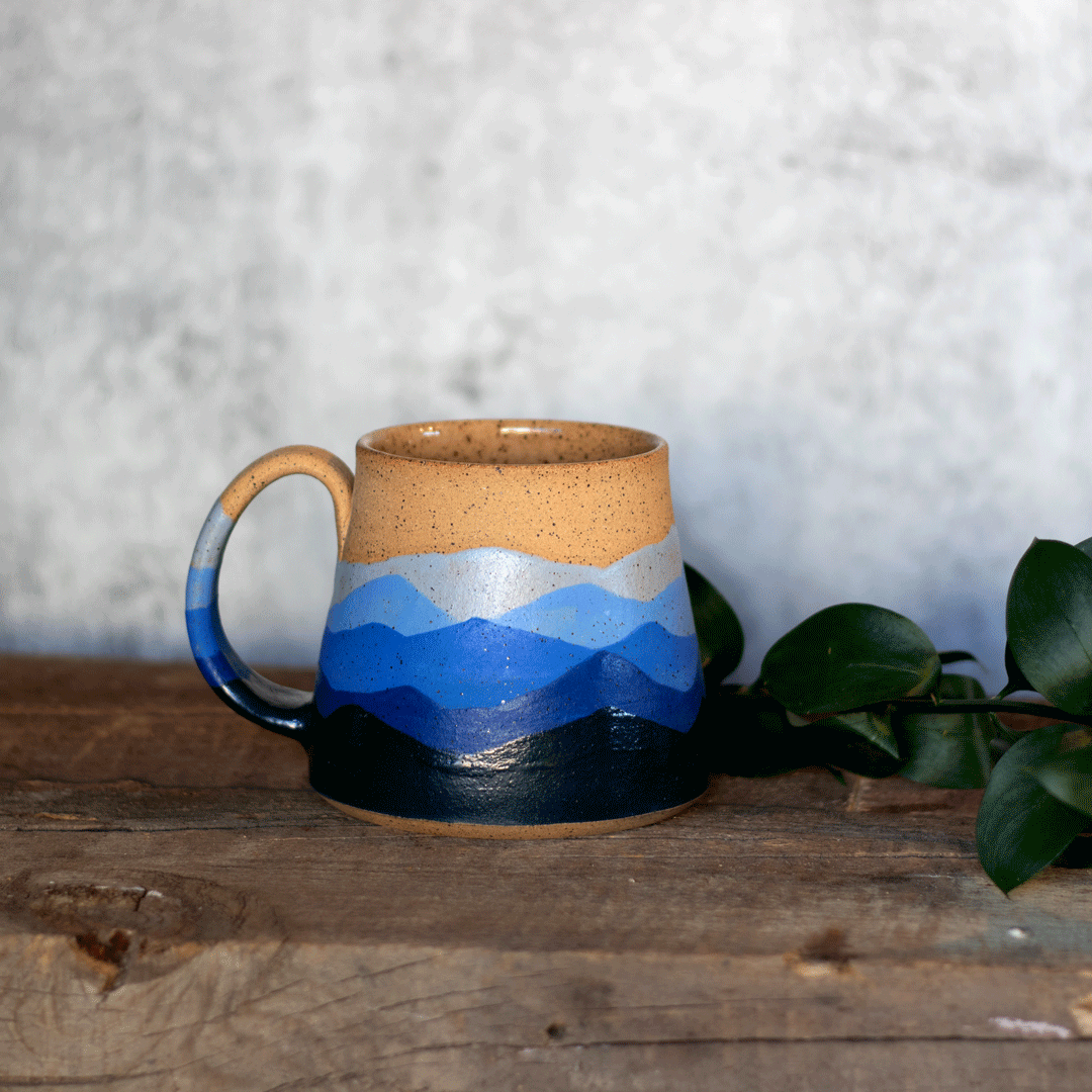 Mountainscape Mug II