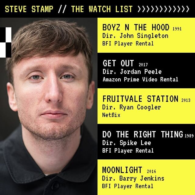 An important edition of ᵀᴴᴱ ᵂᴬᵀᶜᴴ ᴸᴵˢᵀ from @steve_stamp. Five films from black filmmakers in this time of introspection. Watch, listen and learn. @kuruptfm