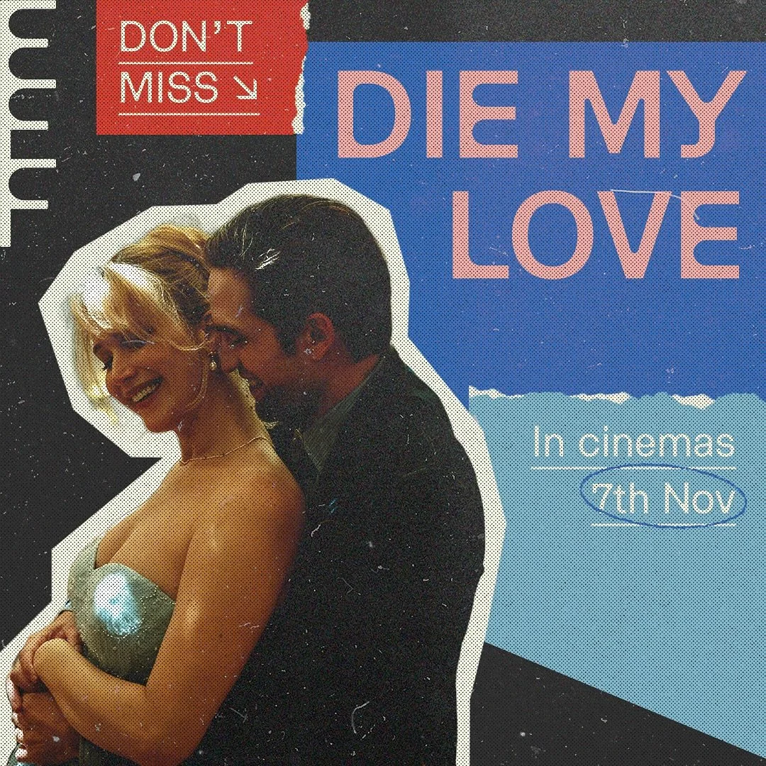 DON&rsquo;T MISS: DIE MY LOVE 💔

From the mind of Lynne Ramsay comes a hypnotic descent into love, madness, and everything in between. Grace (Jennifer Lawrence) and Jackson (Robert Pattinson) move to a remote country house to start fresh. They welco