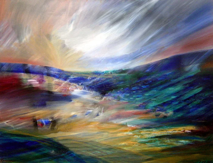 Kidron Wind  - Israel print