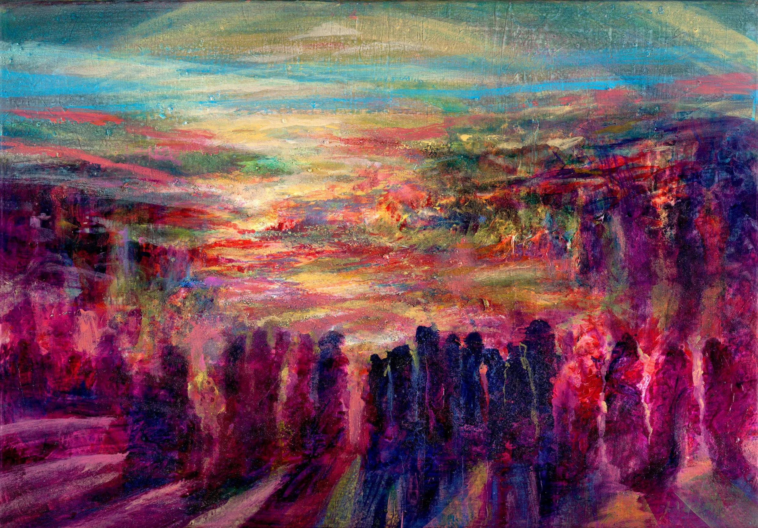 Bamidbar Sunset - Biblical print