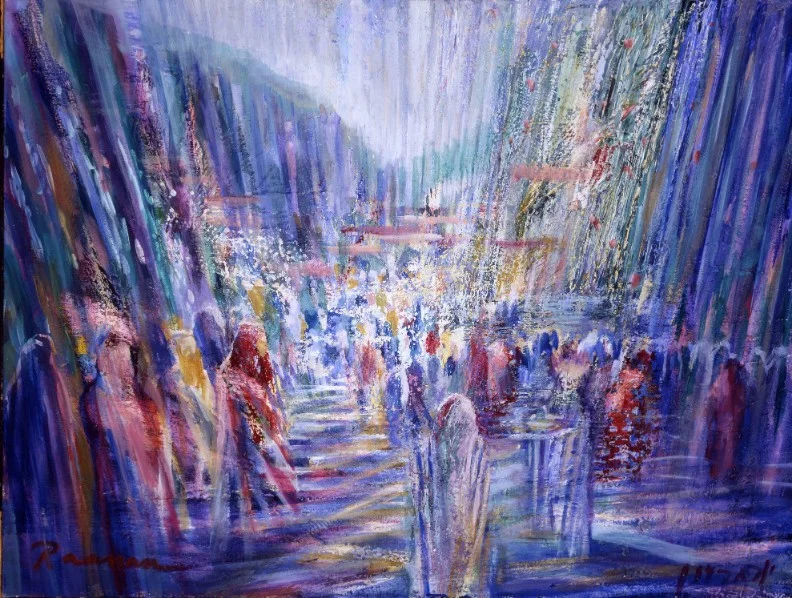 the Gift of Melki Zedek - Biblical print