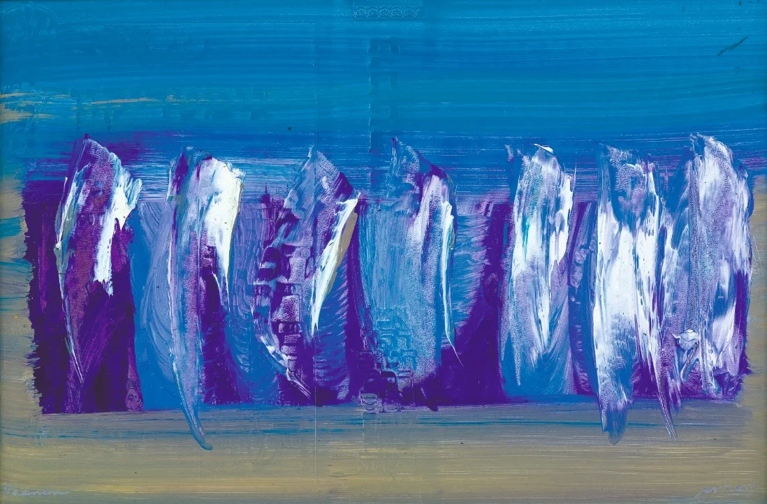 Silver Gematrikon 4 - Abstract print