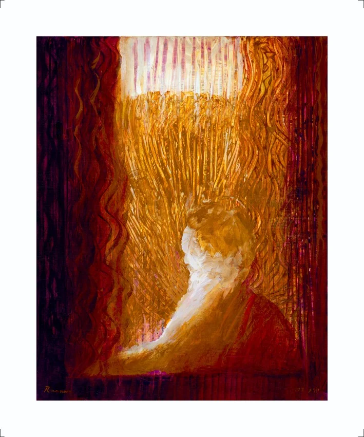 Zechariya - Figurative Print