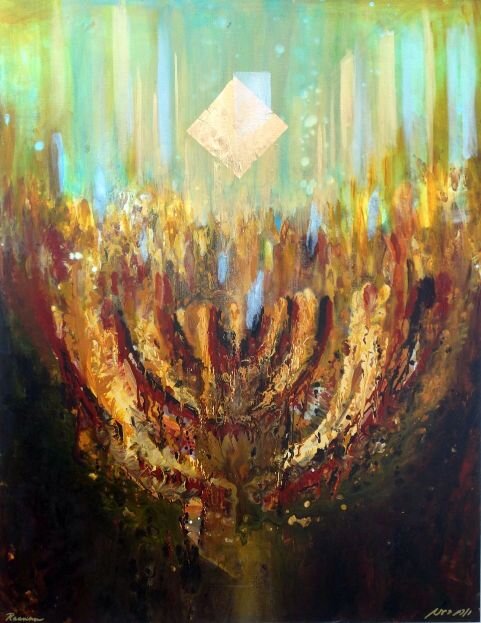 Menorah Transition - Menorah print