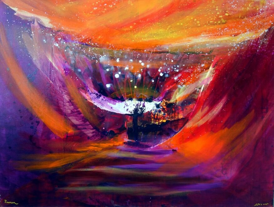 Menorah Story - Menorah print