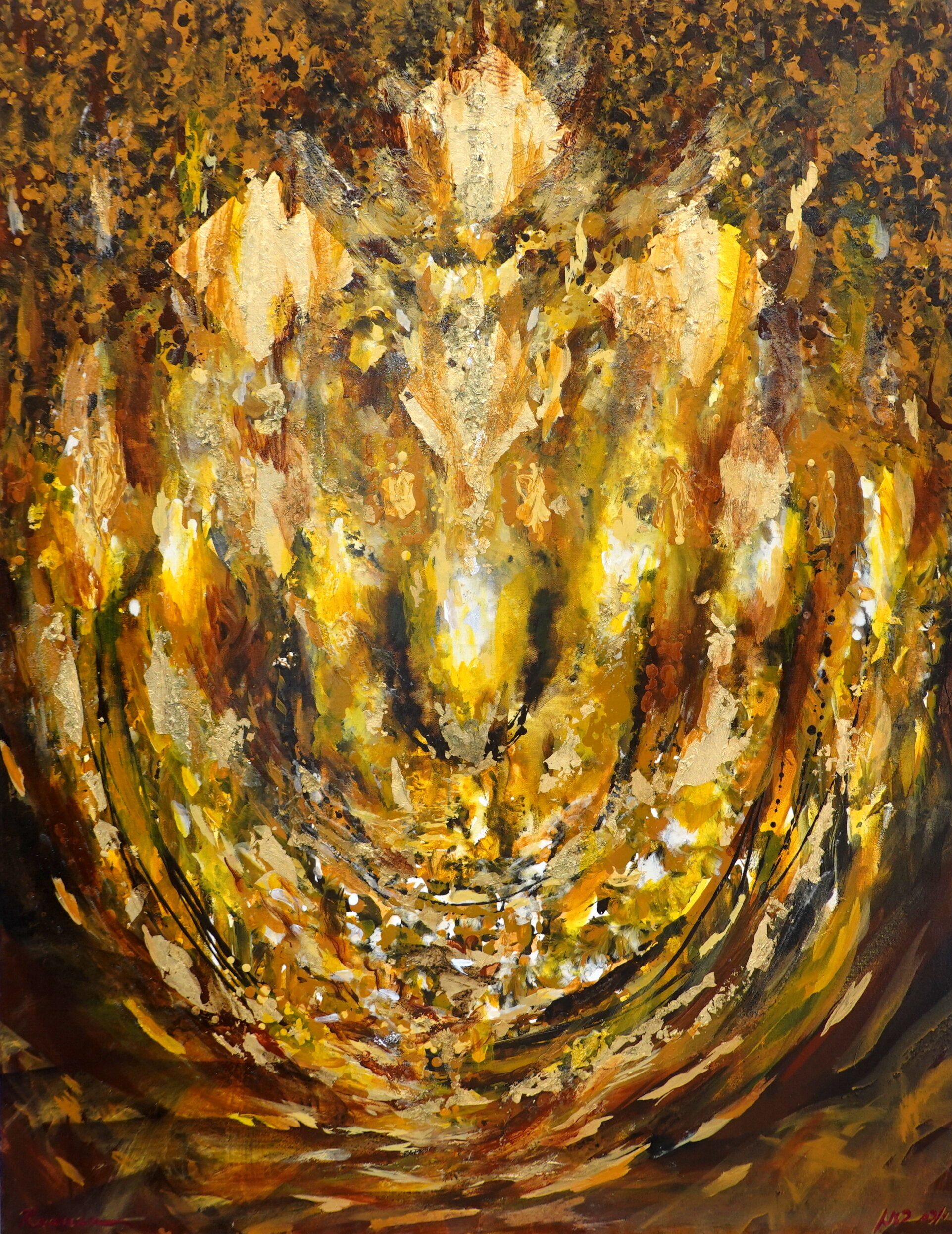 Menorah Cycle - Menorah print