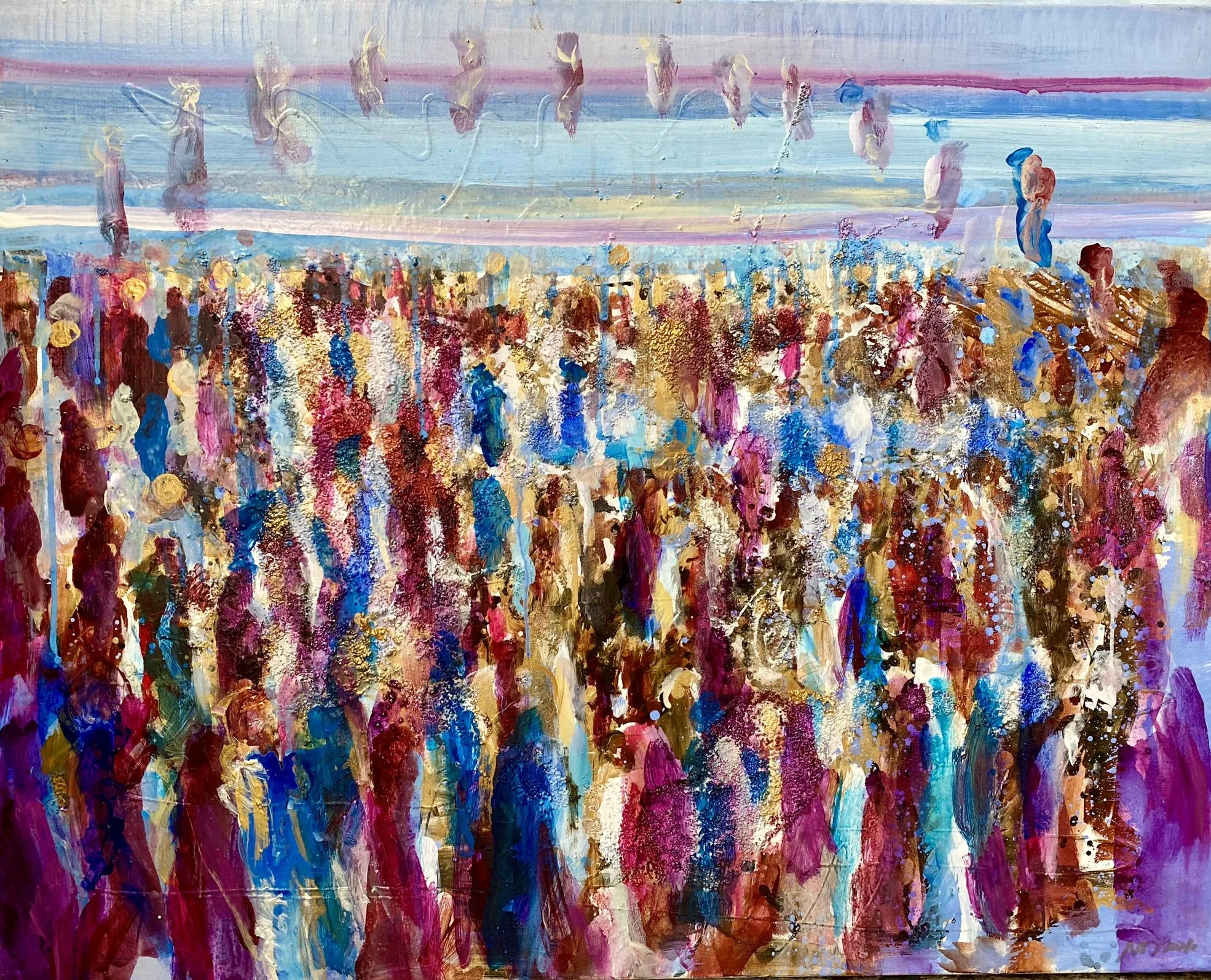 Circle Dance at the Sea