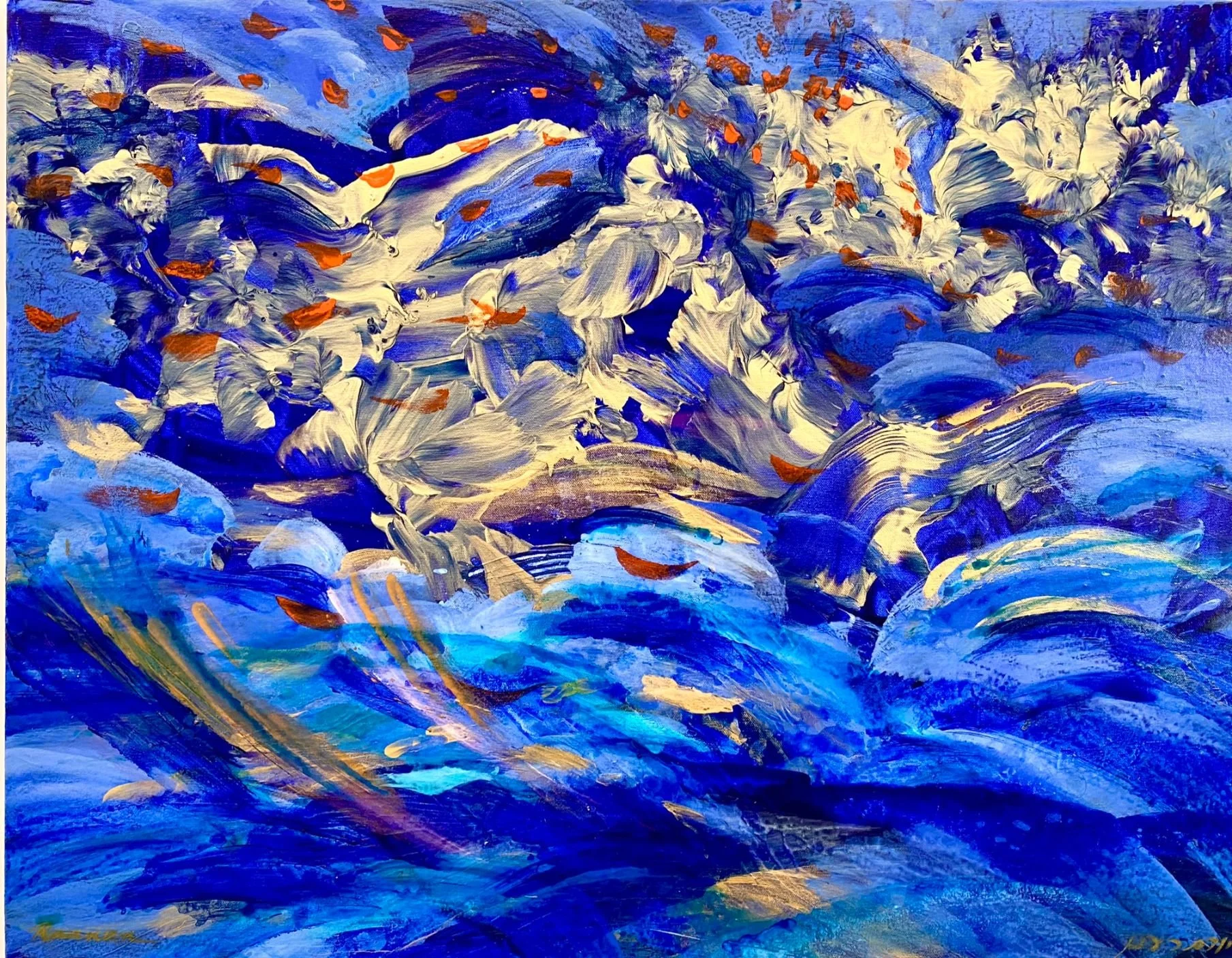 Dove over the Waters