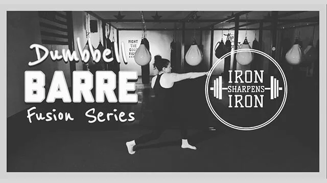 DUMBBELL BARRE FUSION SERIES // New workout premieres on Finish Strong Friday at 5:30 AM! Only YouTube! Make sure you click SUBSCRIBE and the 🔔 so you don&rsquo;t miss any of our new content!