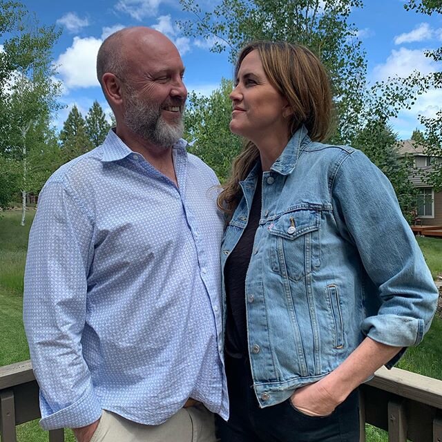 Happy Sunday Style ... bear with me as I post a little tribute to this beautiful man who I&rsquo;ve been married to for 23 years today! 
Our daughter captured this photo of us this morning. As I look back on the 23 years &mdash; technically 30 if I i
