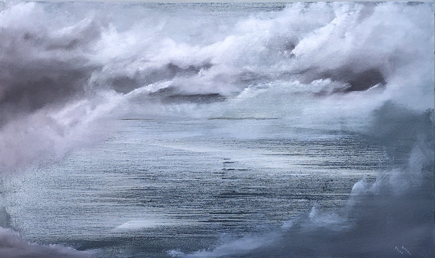 Out of the Gray 28x47"