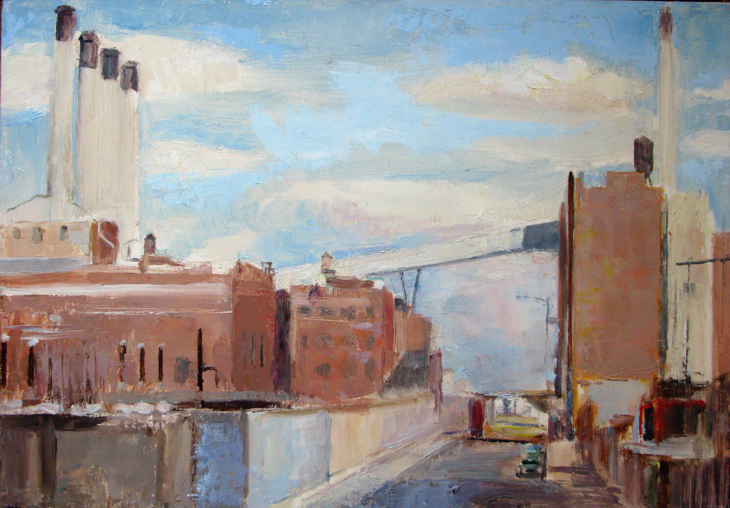 DUMBO Power Station, 14 x 20 inches, 1994. Collection of the artist.
