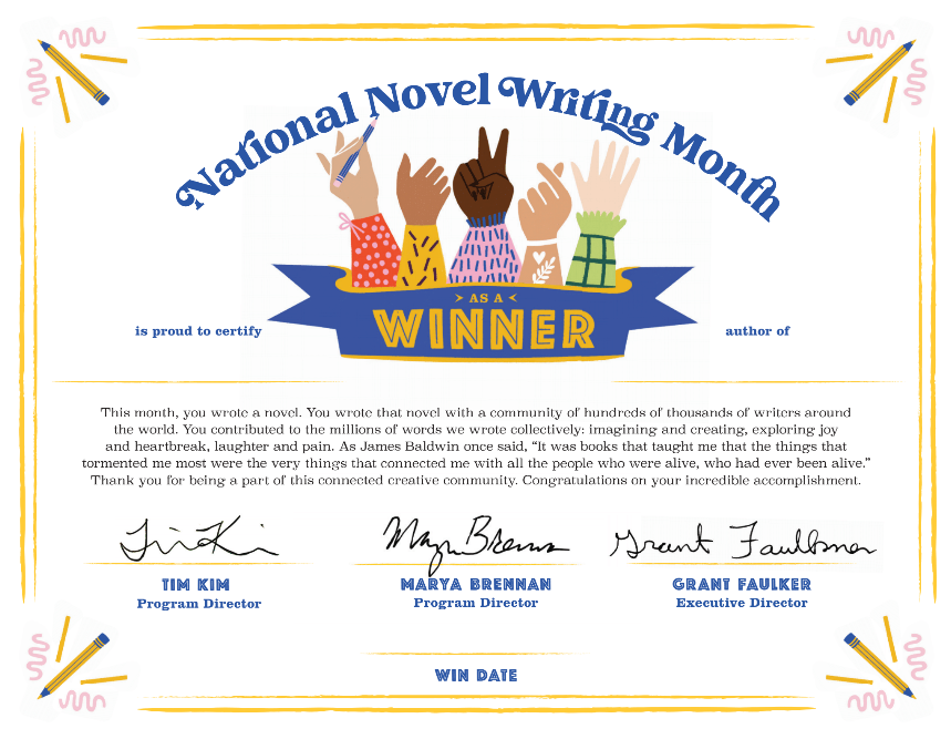 National Novel Writing Month 2021 II