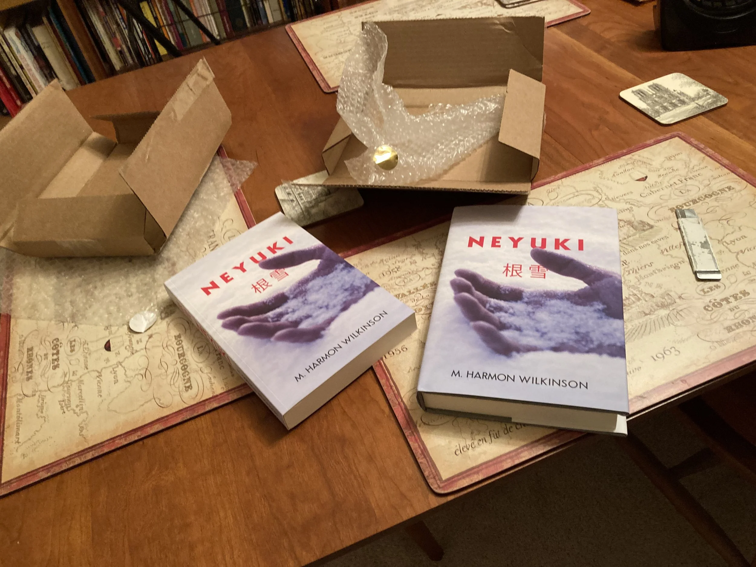 Marketing: Neyuki's first hard copies have arrived