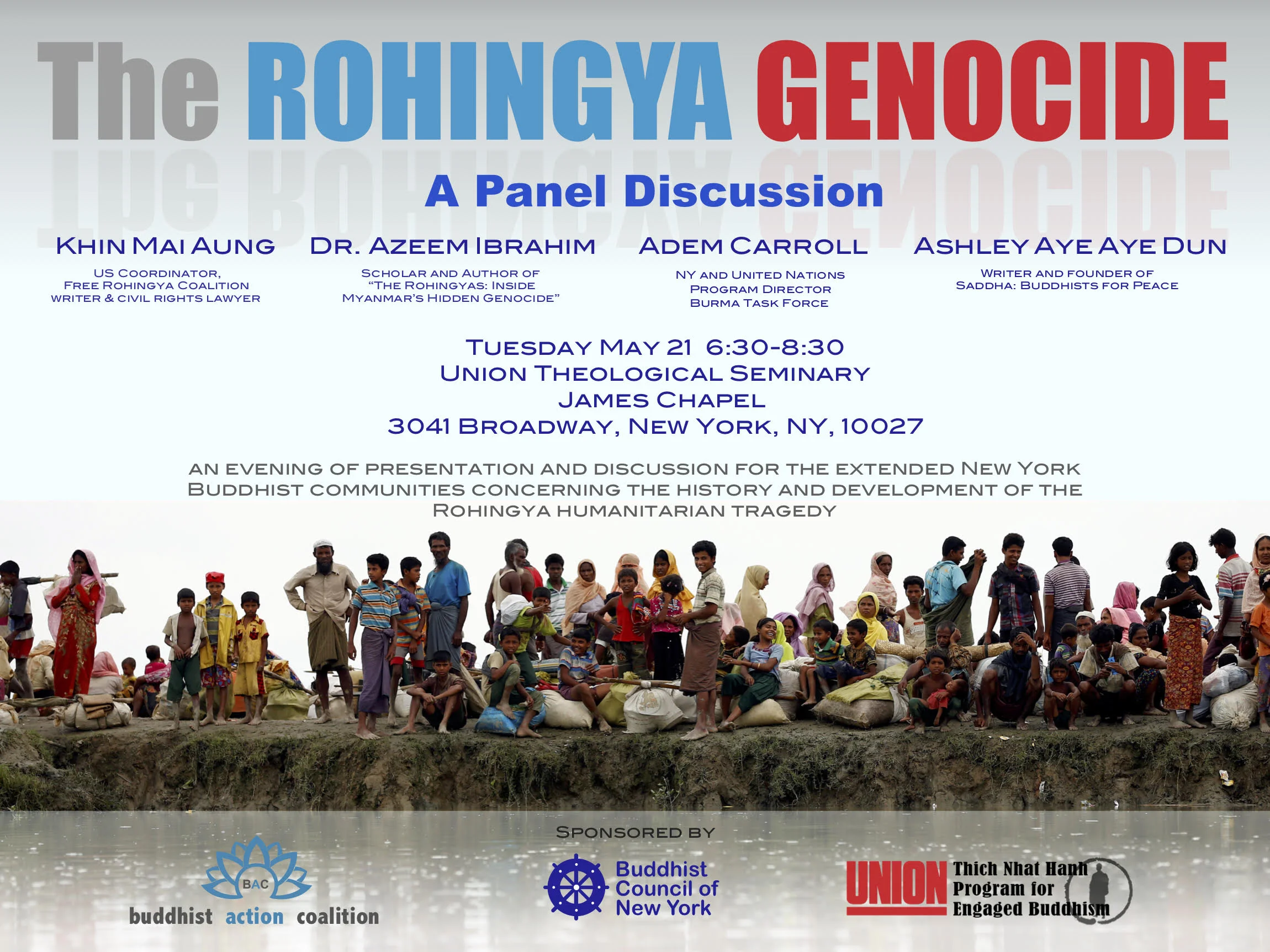 The Rohingya Genocide, a Panel Discussion