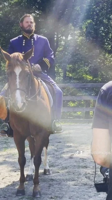 On set for the "November '63" music video