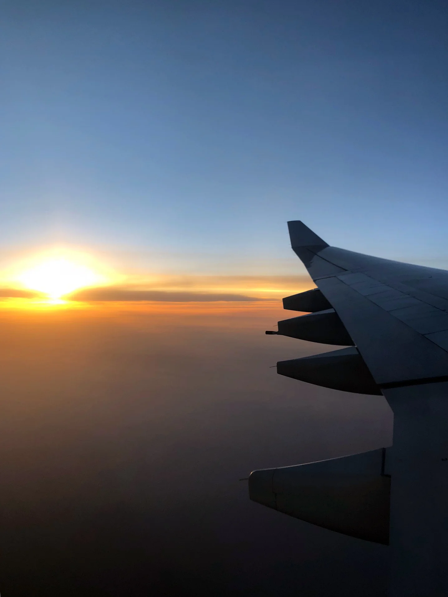 I try to avoid flying unless I have to. Air travel is a large source of greenhouse gas emissions. I calculated my carbon footprint here: CarbonFootprint.com