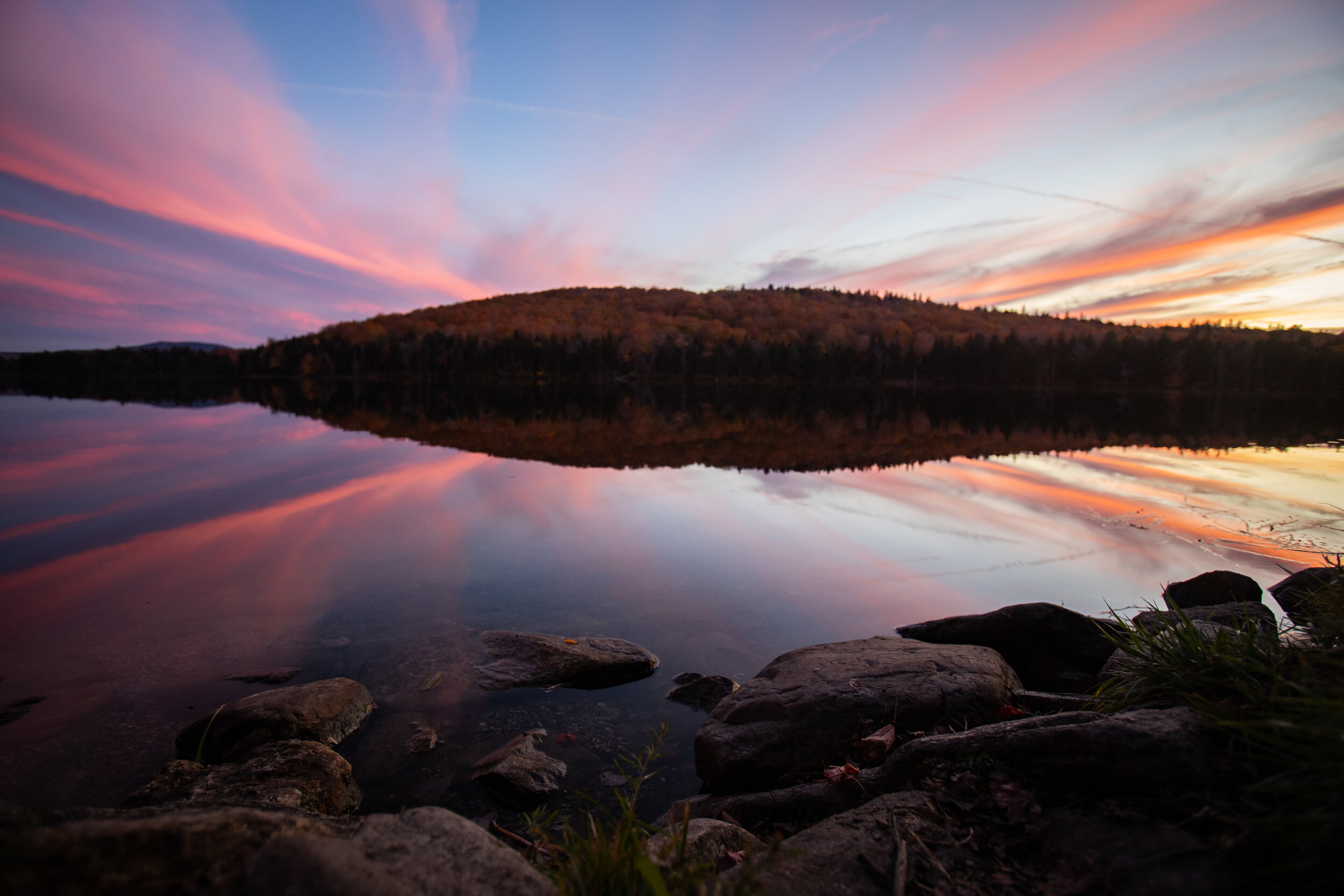 Grout Pont VT Fall Camping