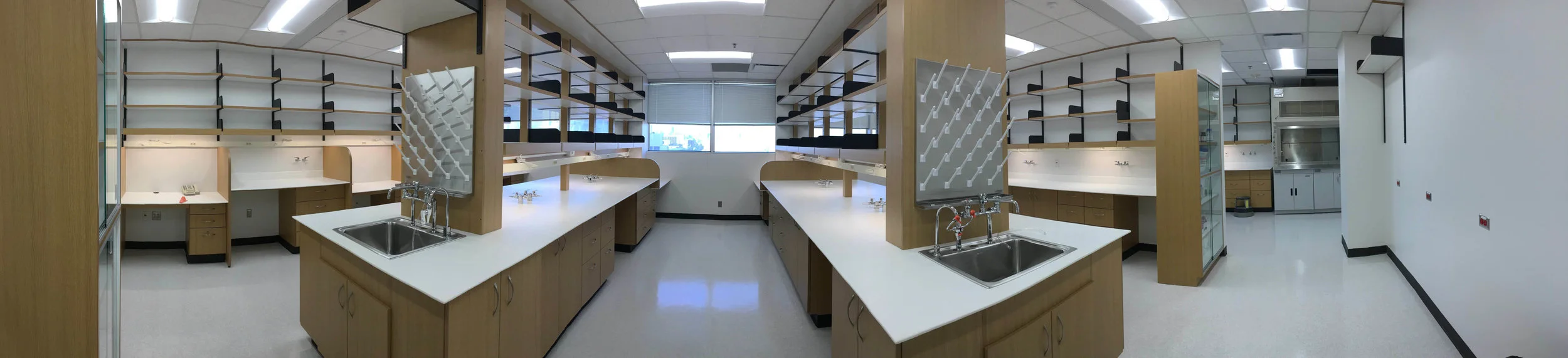 The renovated Yun Lab in April 2018!