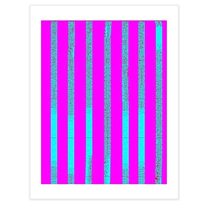 NEON BAMBOO 2 graphic available in print