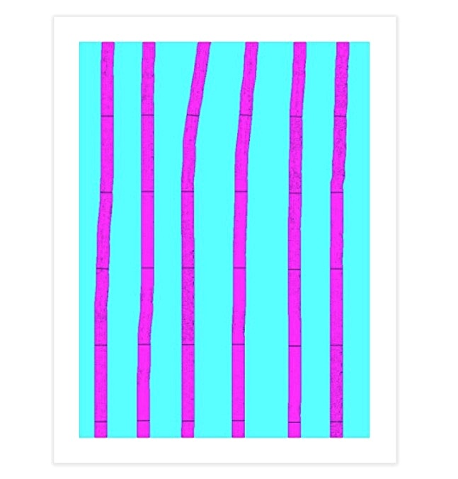 NEON BAMBOO 10 graphic available in print