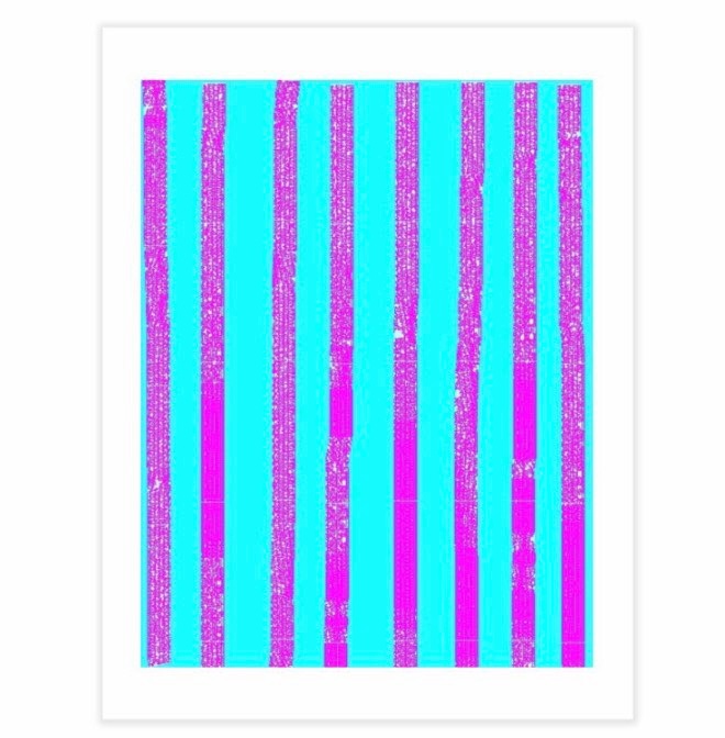 neon bamboo 3 graphic available in print