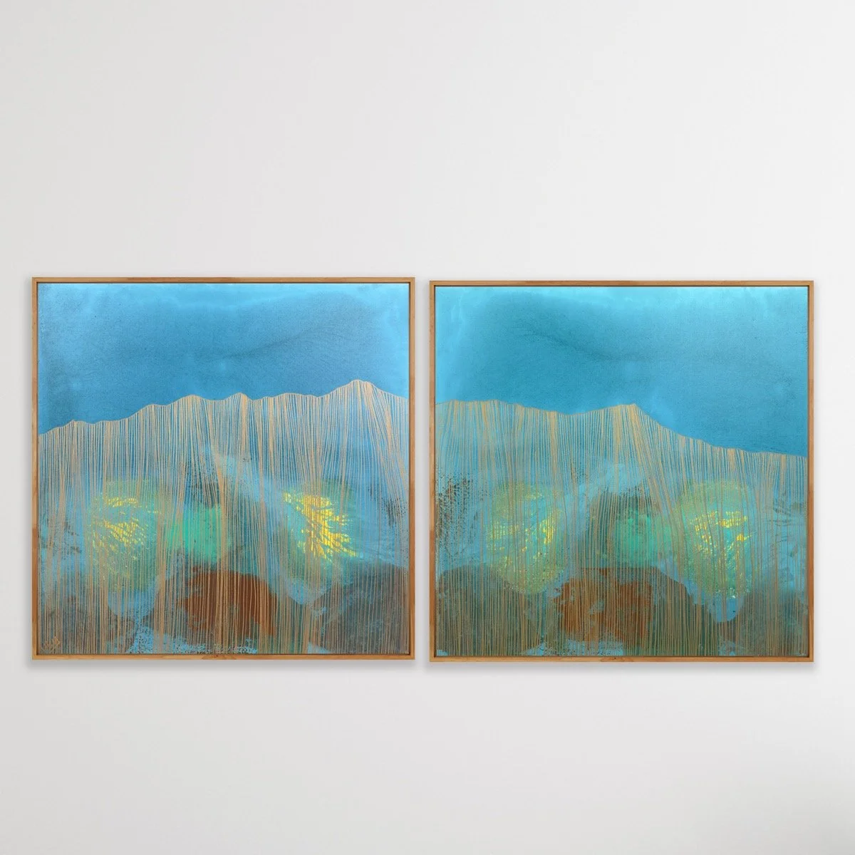 Coral Reef diptych