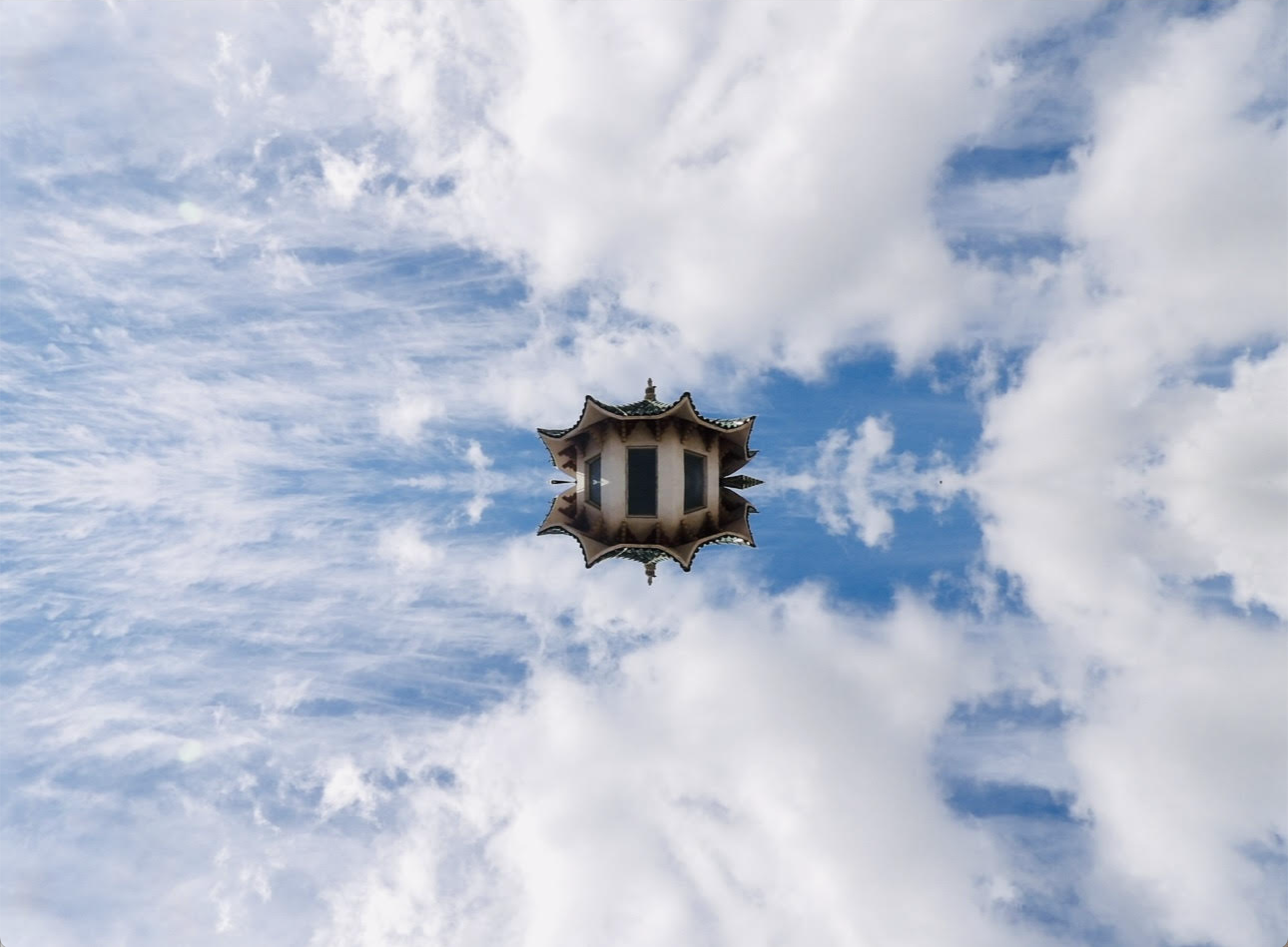 Temple in The Sky