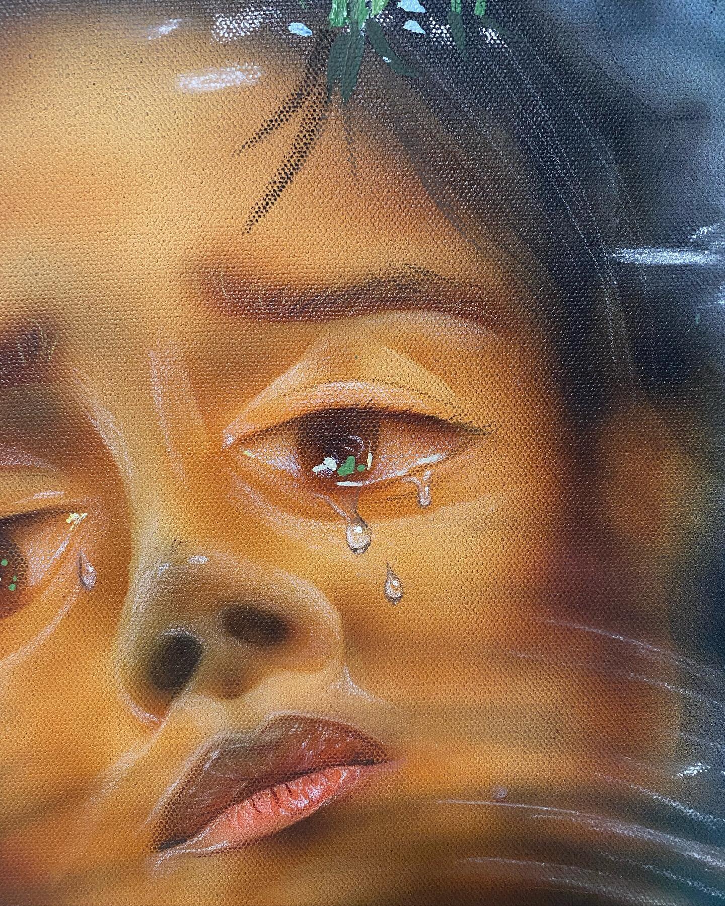 👀Detail of my piece at @kravetswehbygallery , opening tomorrow at 6pm

#larissadejes&uacute;snegr&oacute;n