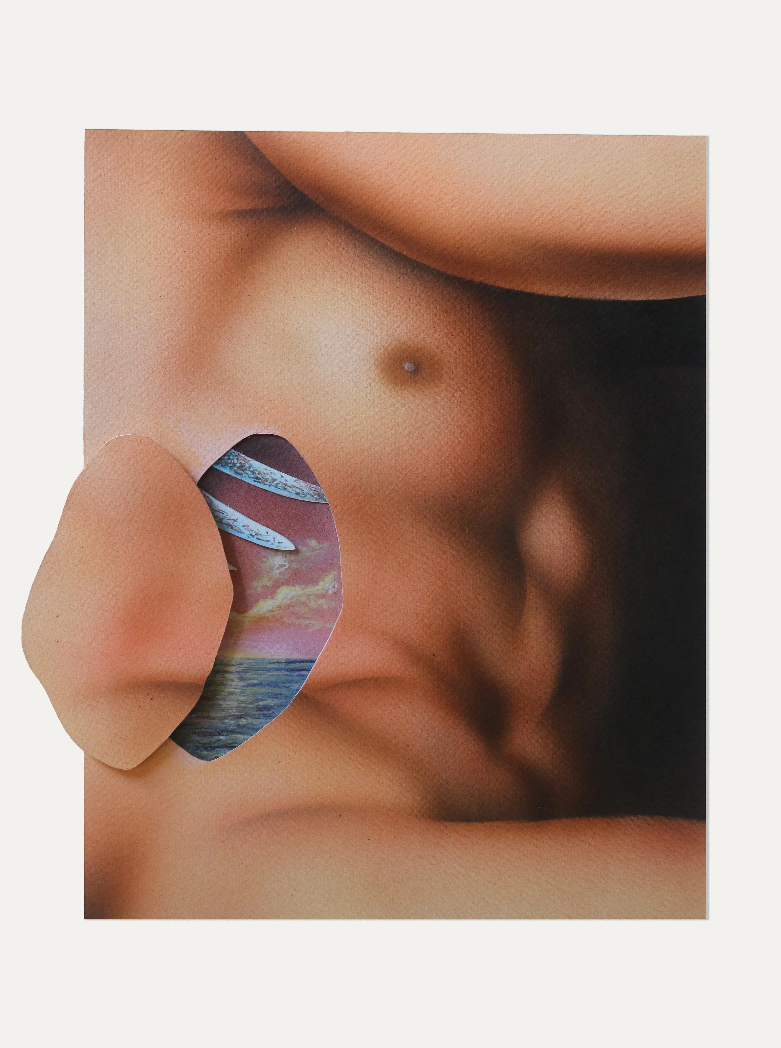 Beyond the skin and bones - acrylic and color pencil on paper - 10x12in.jpg