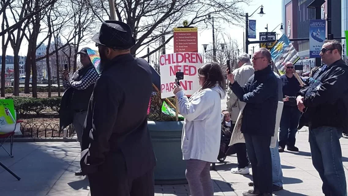 Rally for Family Court Reform Time with a Parent is Not Litigation Leverage