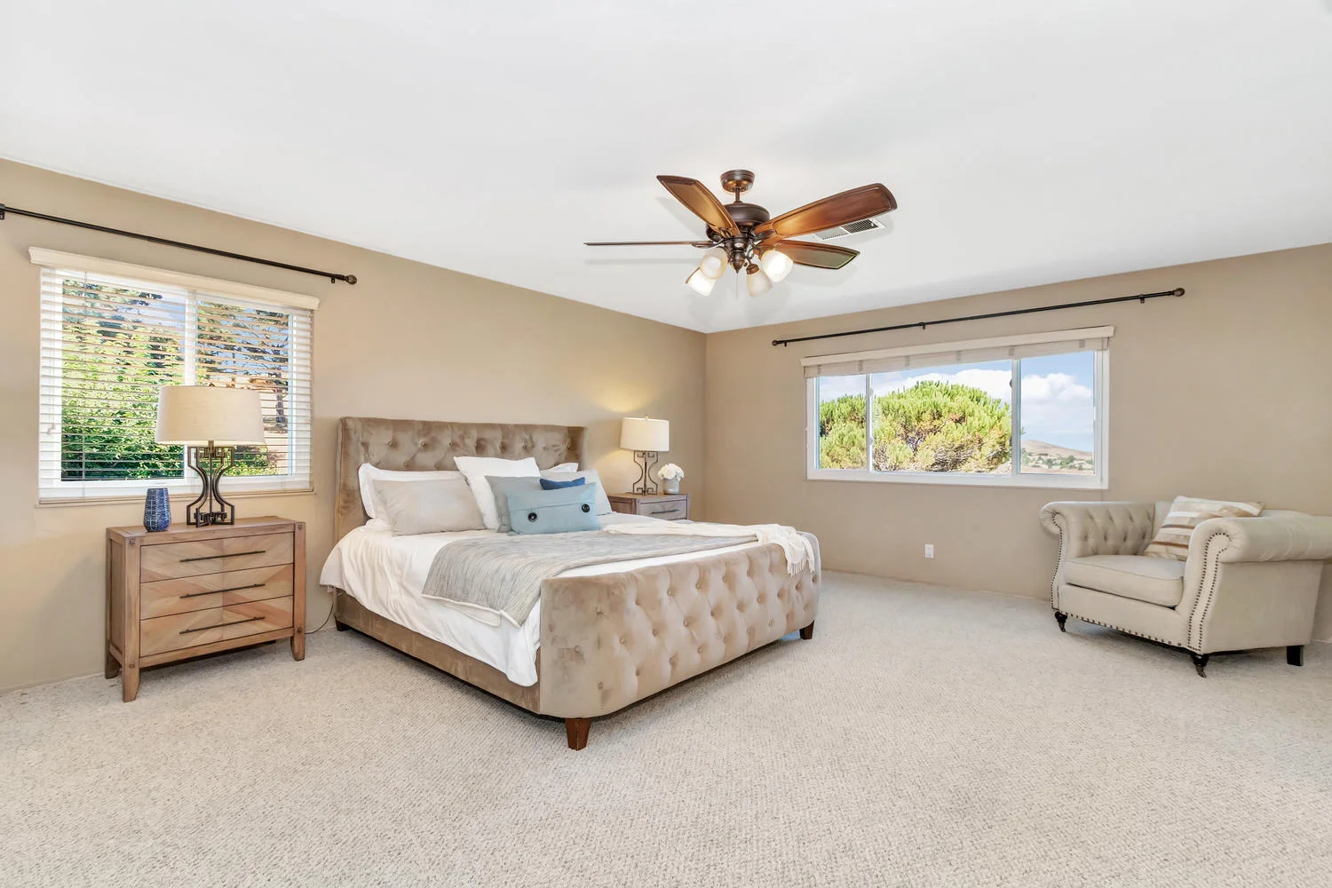 The Master Suite features bonus room, walk-in closet & gorgeous views!