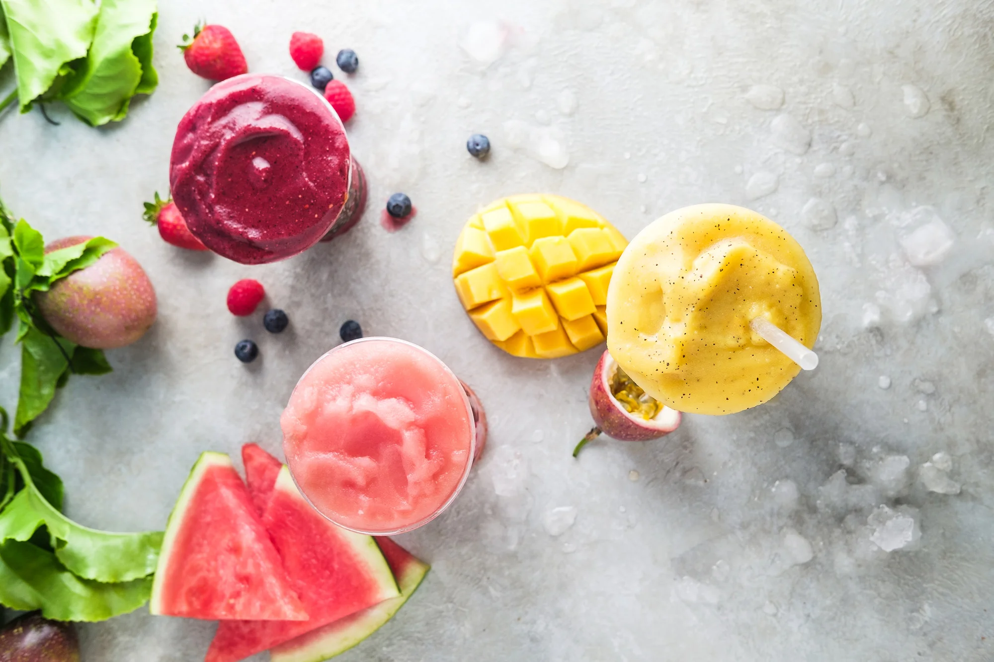  Crushes shot and styled for Crema Sunshine Plaza by Daniel Hine, Sunshine Coast food photographer 