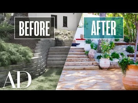 $60K L.A. Backyard Transformation By A Pro Designer | Replace This Space | Architectural Digest