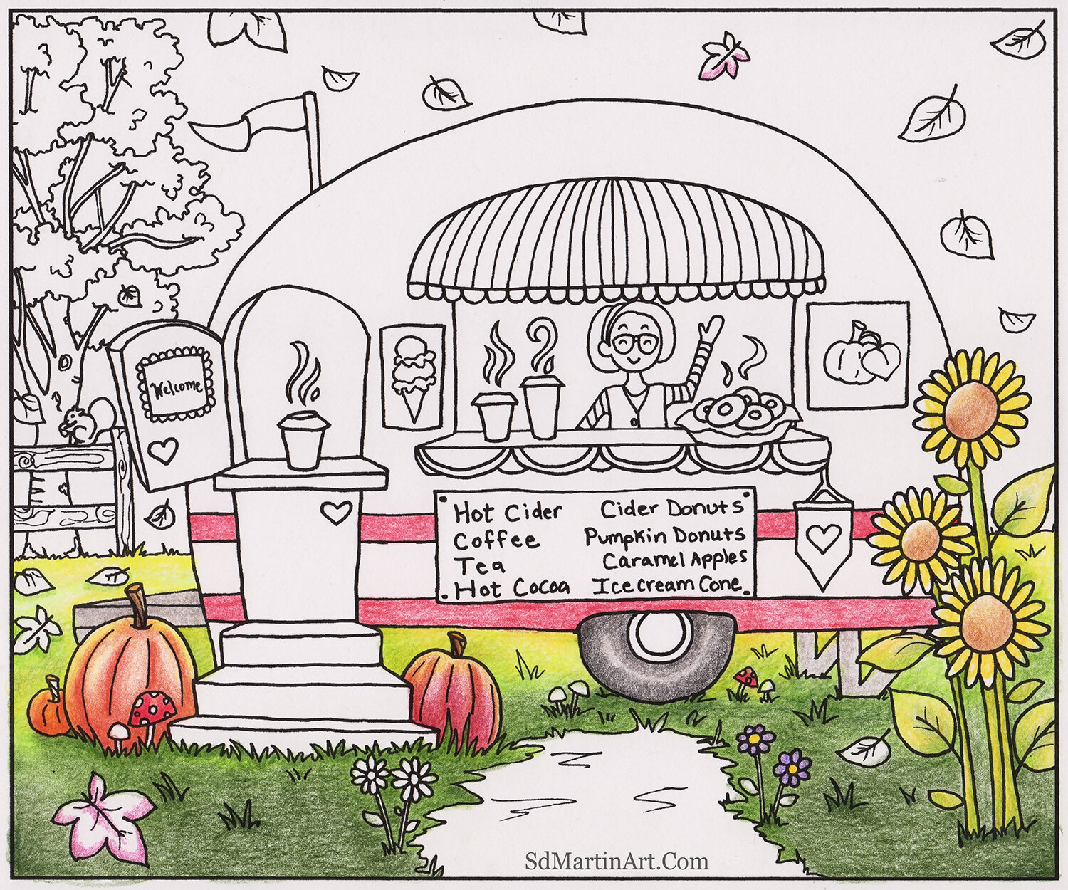Autumn Coffee Truck_CPG_coloring progress 1_color scan_Edited LR with WM.jpg