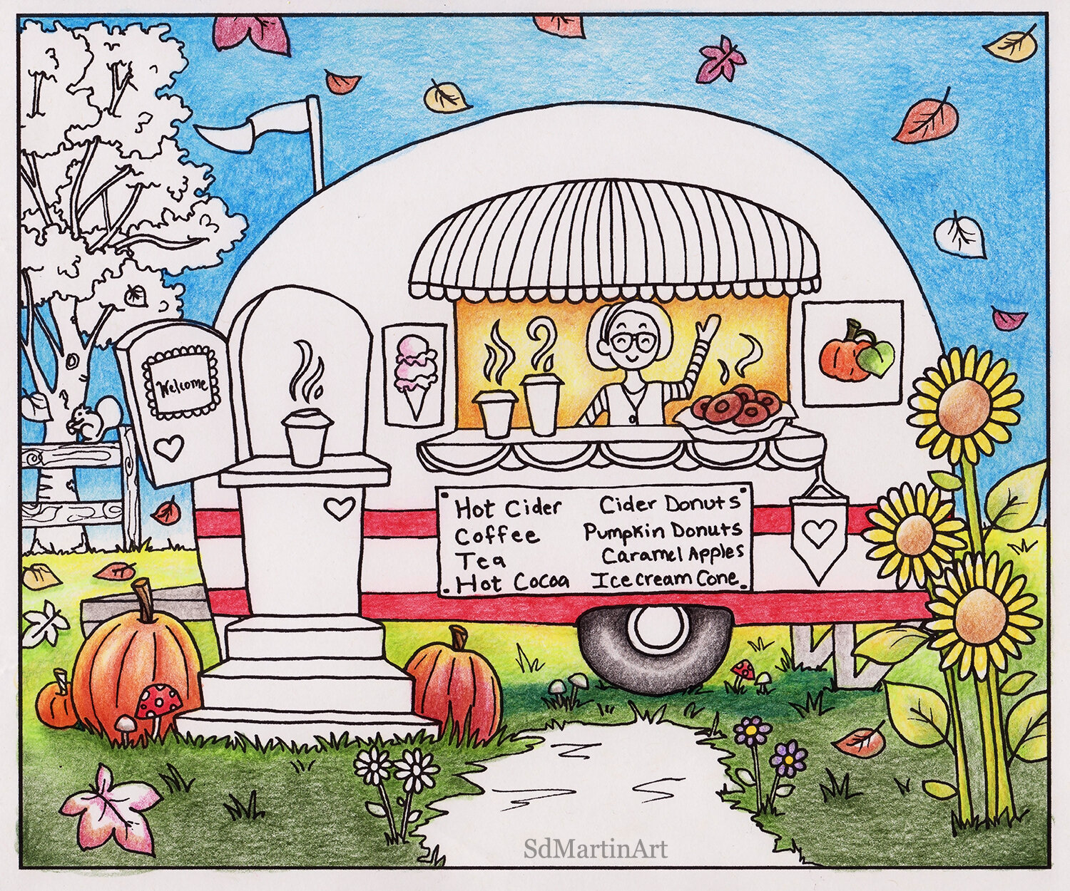 Autumn Coffee Truck_CPG_coloring progress 2_color scan_Edited LR with WM.jpg