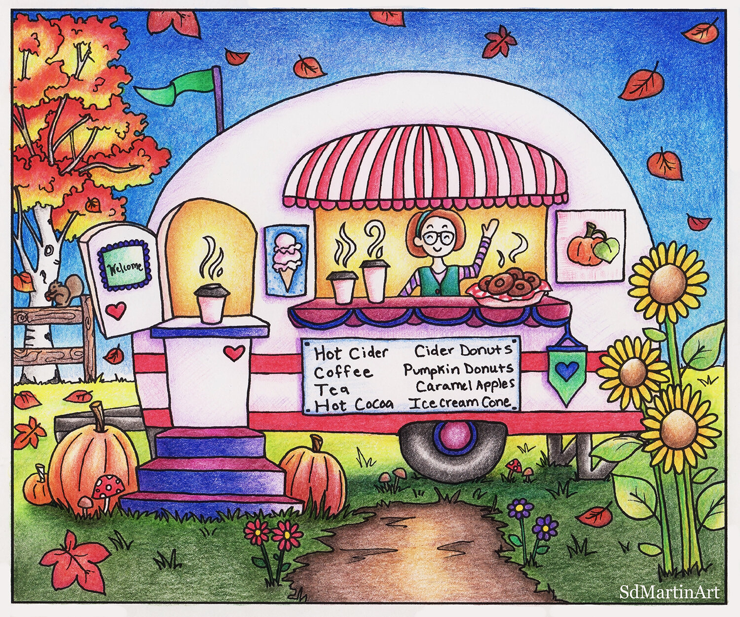 Autumn Coffee Truck_CPG_coloring progress 5_color scan_Edited LR with WM.jpg