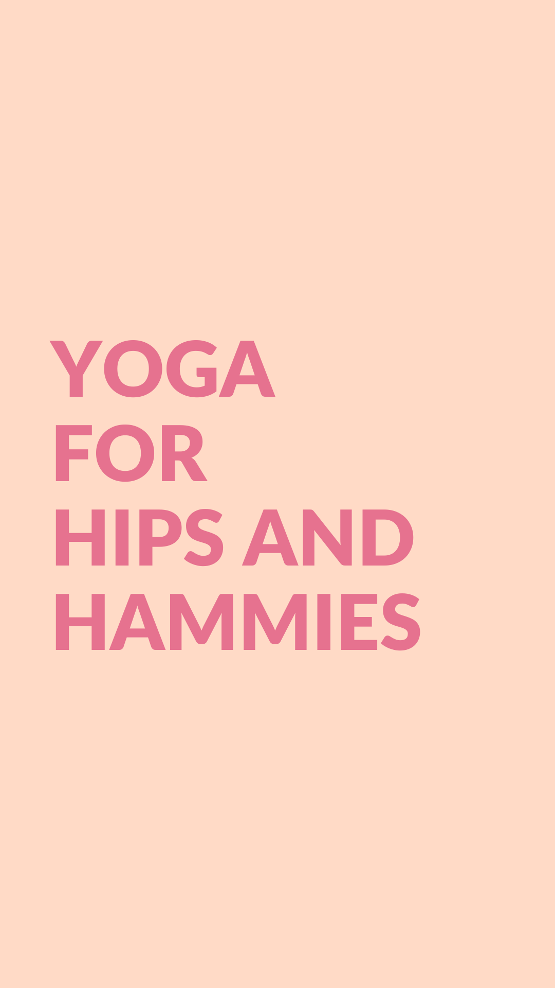 30-min Yoga for Hips and Hamstrings