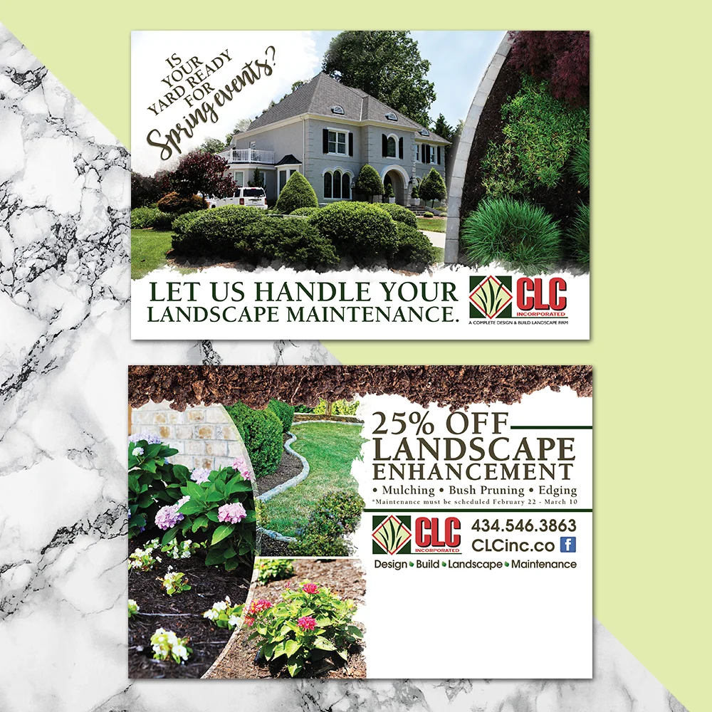 Landscape Design Promotional EDDM