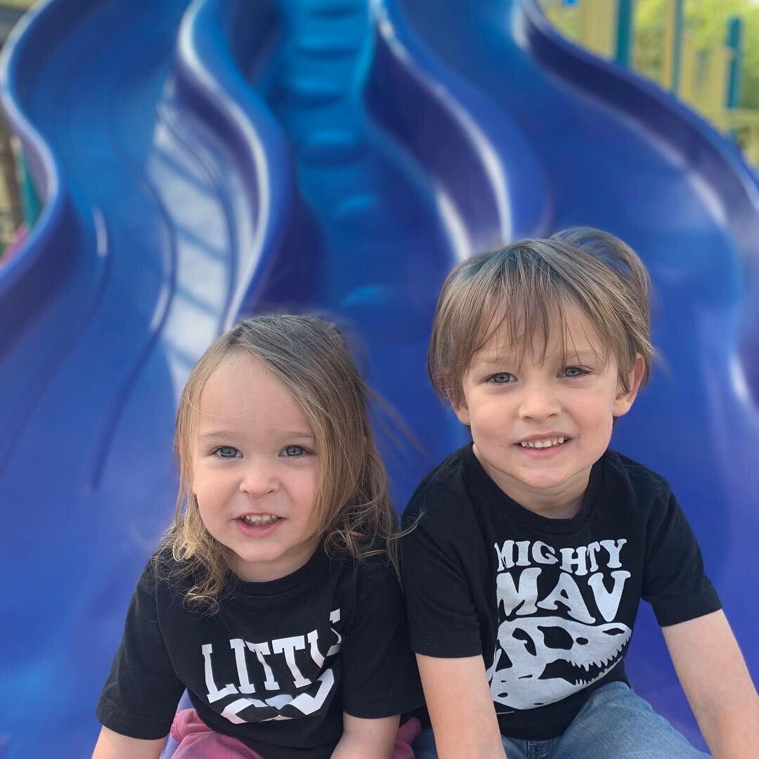 Sometimes I make custom shirts for my littles ☀️😊
.
.
Custom work available on my Etsy store. .
#customtshirt #customtoddlerapparel #imadesigner #graphicdesigner #forhire #hireme #customtee #dinosaurtee