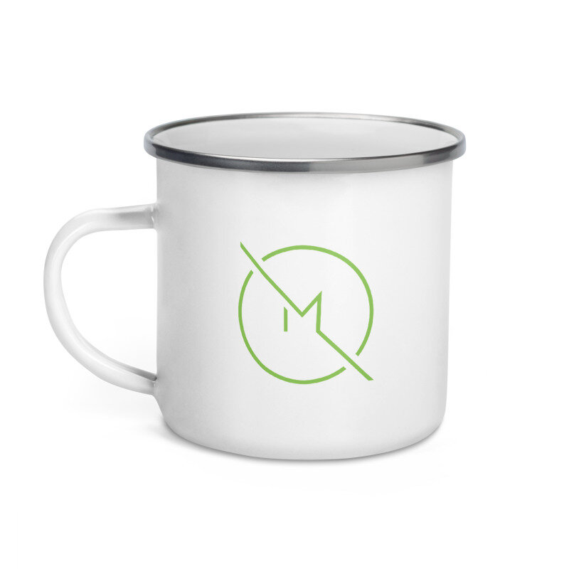 Enamel M Mug