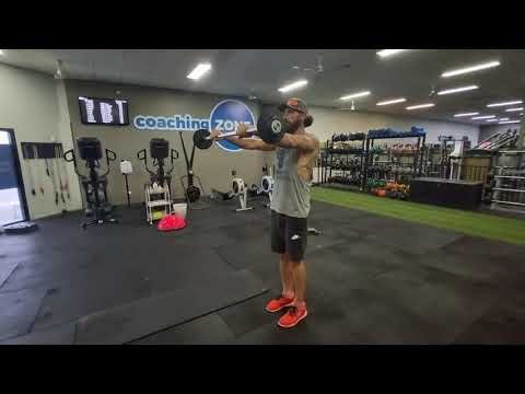 BARBELL FRONT RAISE