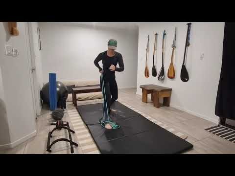 BAND ONE ARM STANDING ROW