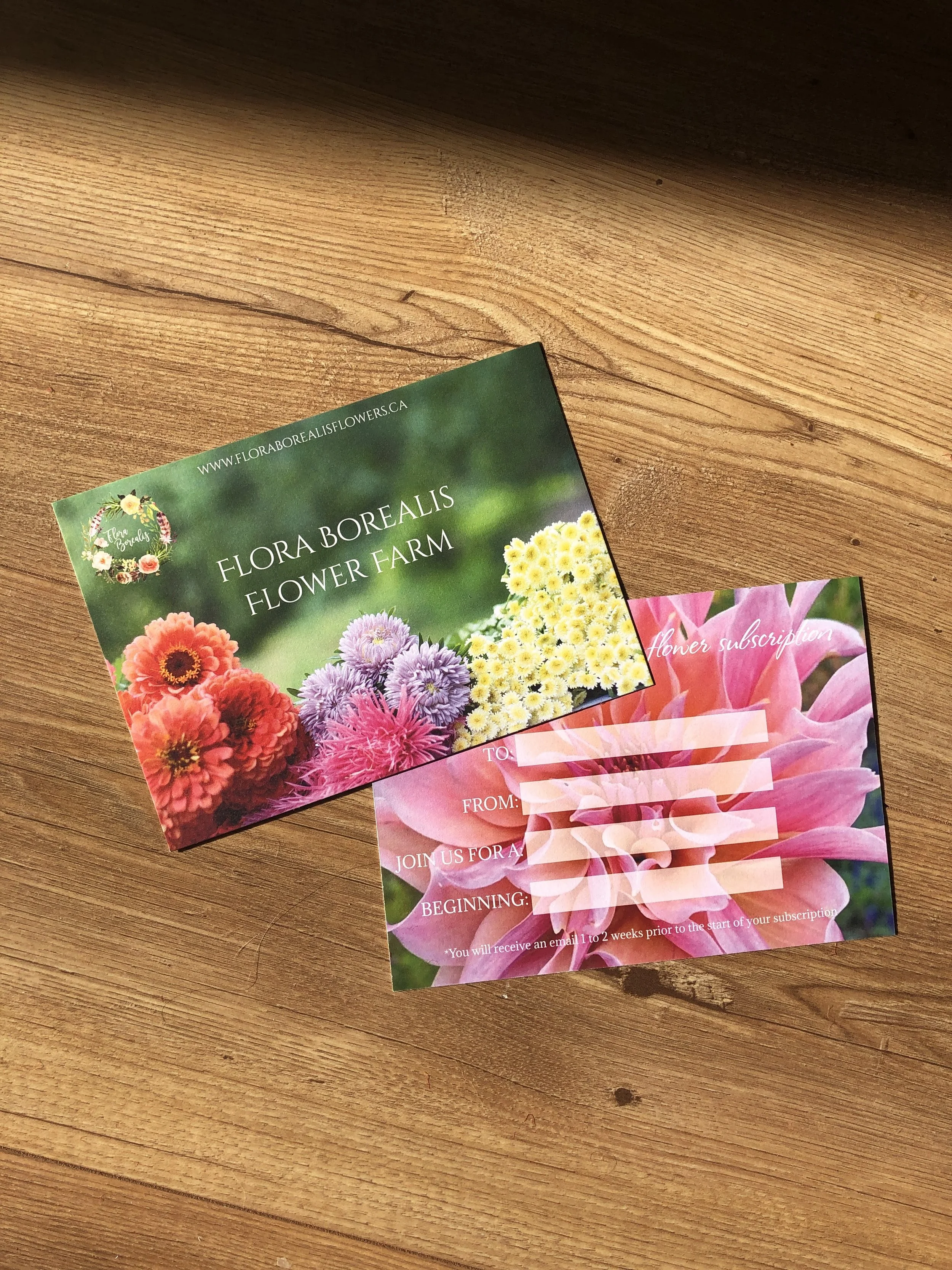 Subscription Notification Card