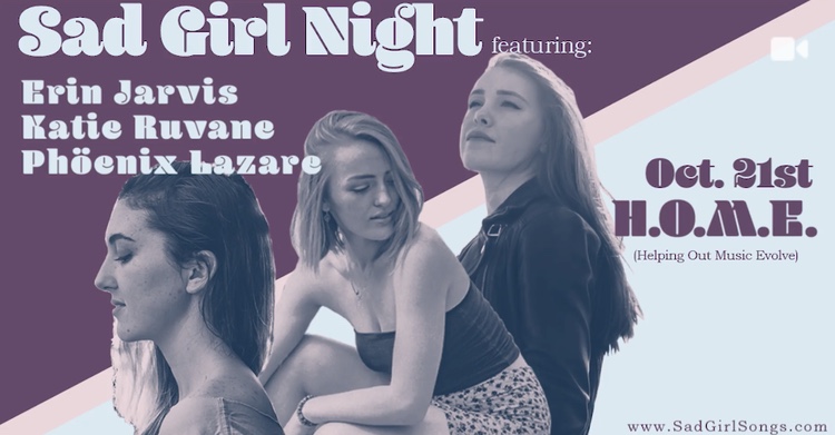 ***FREE SHOW*** Come out to Sad Girl Night at Helping Our Music Evolve - HOME and celebrate the beauty, vulnerability, and power of some of Nashville's most talented ladies. Sponsored by House Beer - Always in Good Taste!